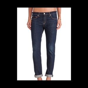 NWT Rag&Bone Dre Boyfriend Jeans Dark Wash